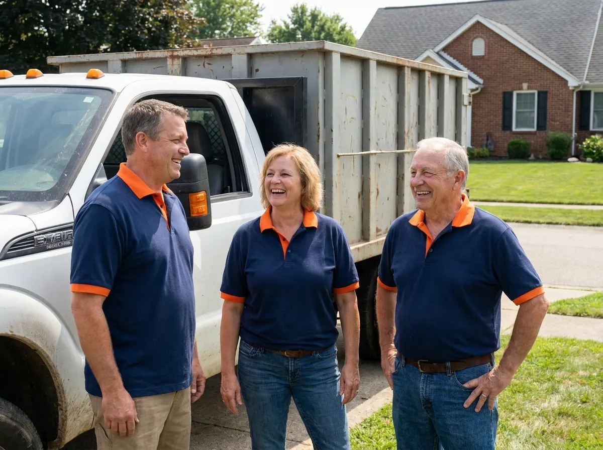 The Anchor Dumpster Rental team — dumpster rental in Erie, PA